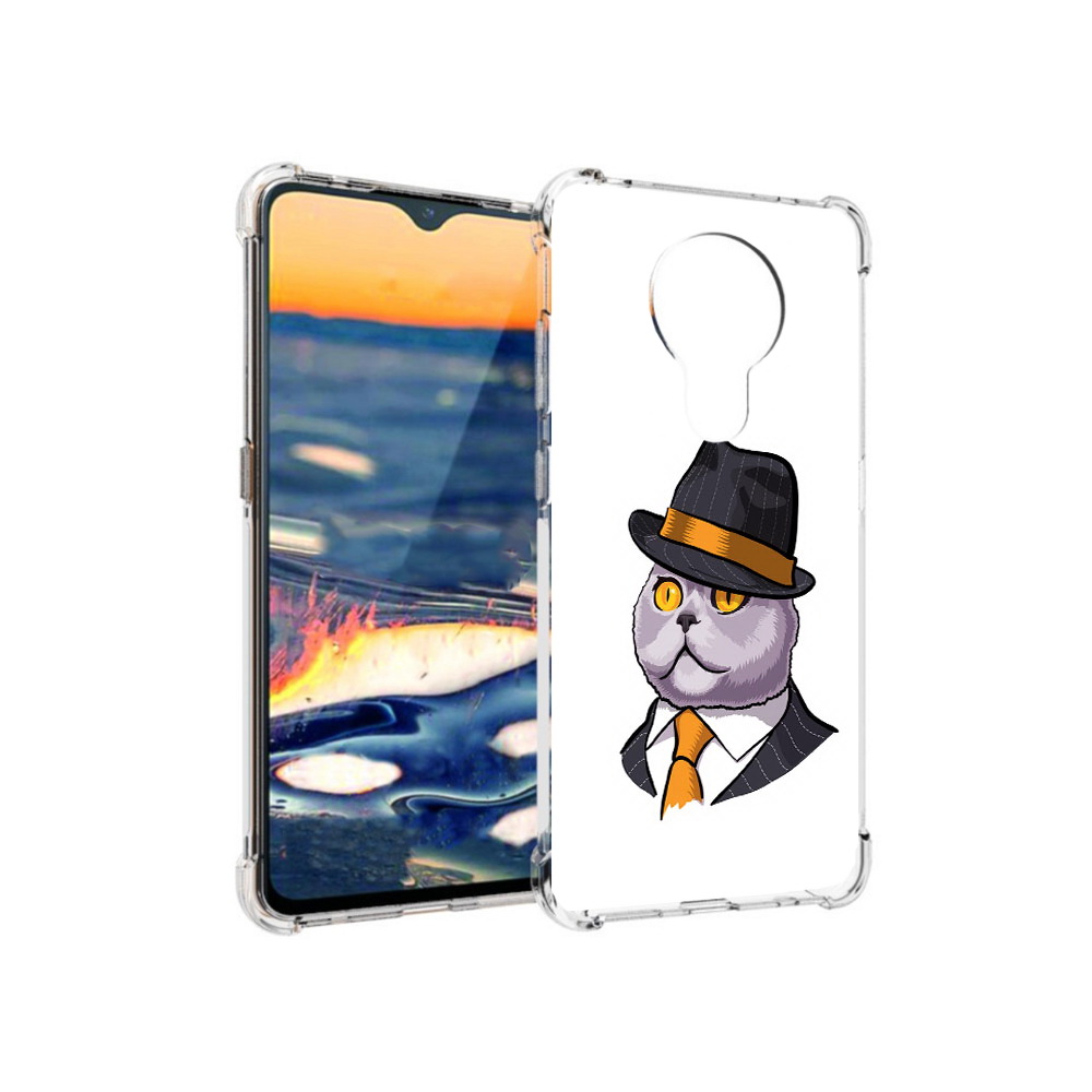 

Чехол MyPads Tocco для Nokia 5.3 британец (PT227052.106.247), Прозрачный, Tocco