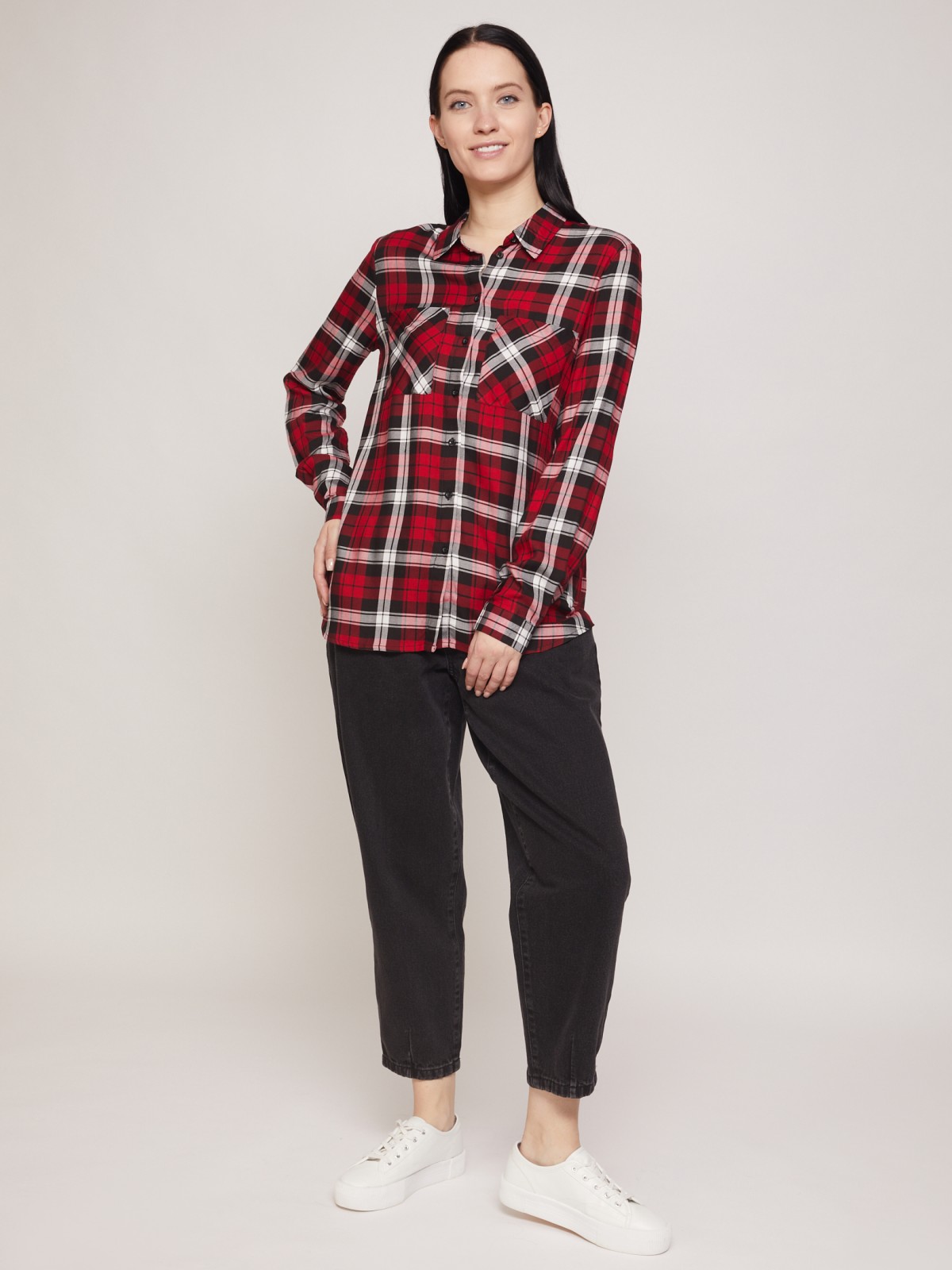 

Блуза женская Zolla z22131115902330C0 красная XXL, z22131115902330C0