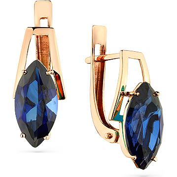 

Серьги из красного золота Magic Stones 02-3-097-1500-010, корунд, 02-3-097-1500-010