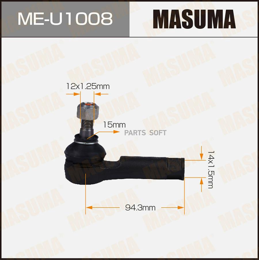 

Наконечник Рулевой Opel Mokka 12- Masuma Masuma арт. MEU1008