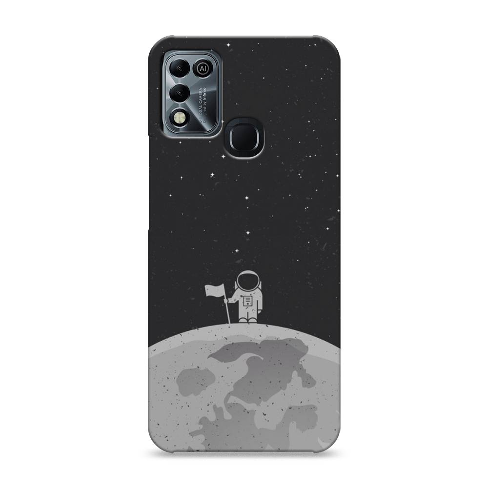 

Пластиковый чехол "Первый на Луне" на Infinix HOT 10 Play, 3100620-3
