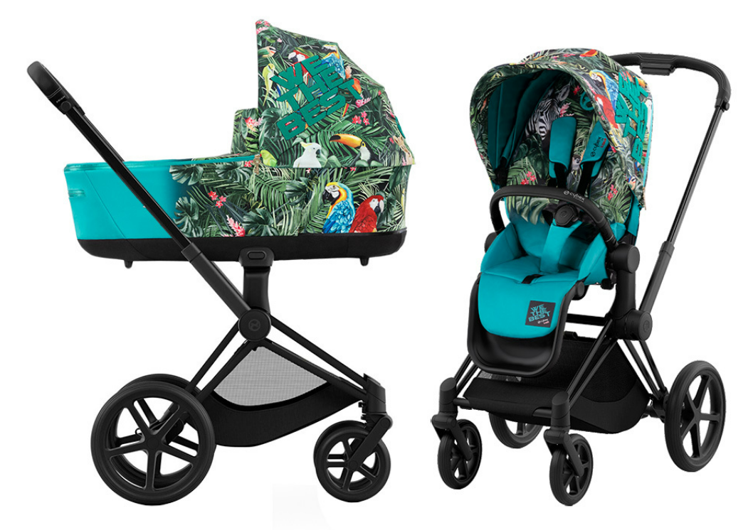 фото Коляска 2в1 cybex priam iv dj khaled we the best шасси mattblack