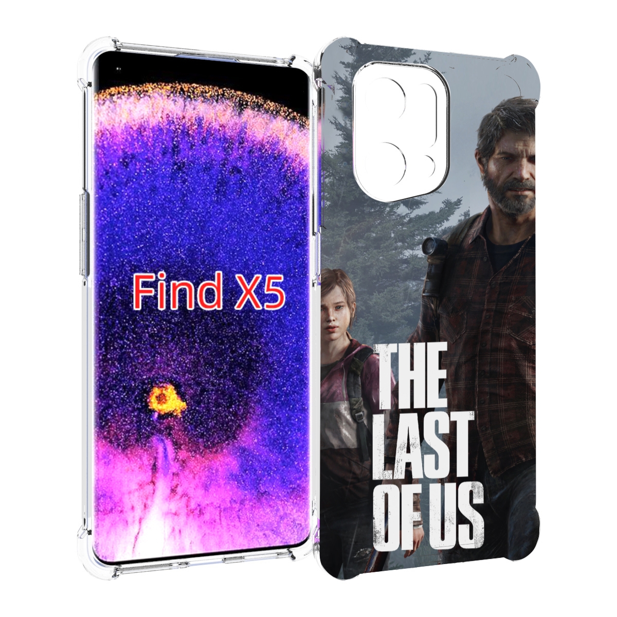

Чехол MyPads Одни из нас Джоэл и Элли для Oppo Find X5, Прозрачный, Tocco