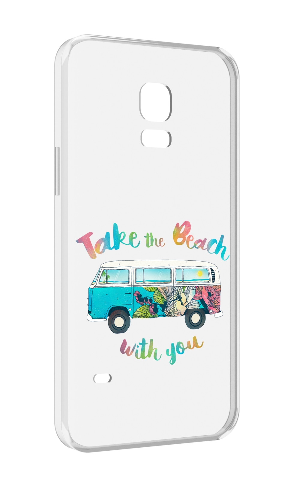 

Чехол MyPads Хиппи автобус для Samsung Galaxy S5 mini, Прозрачный, Tocco