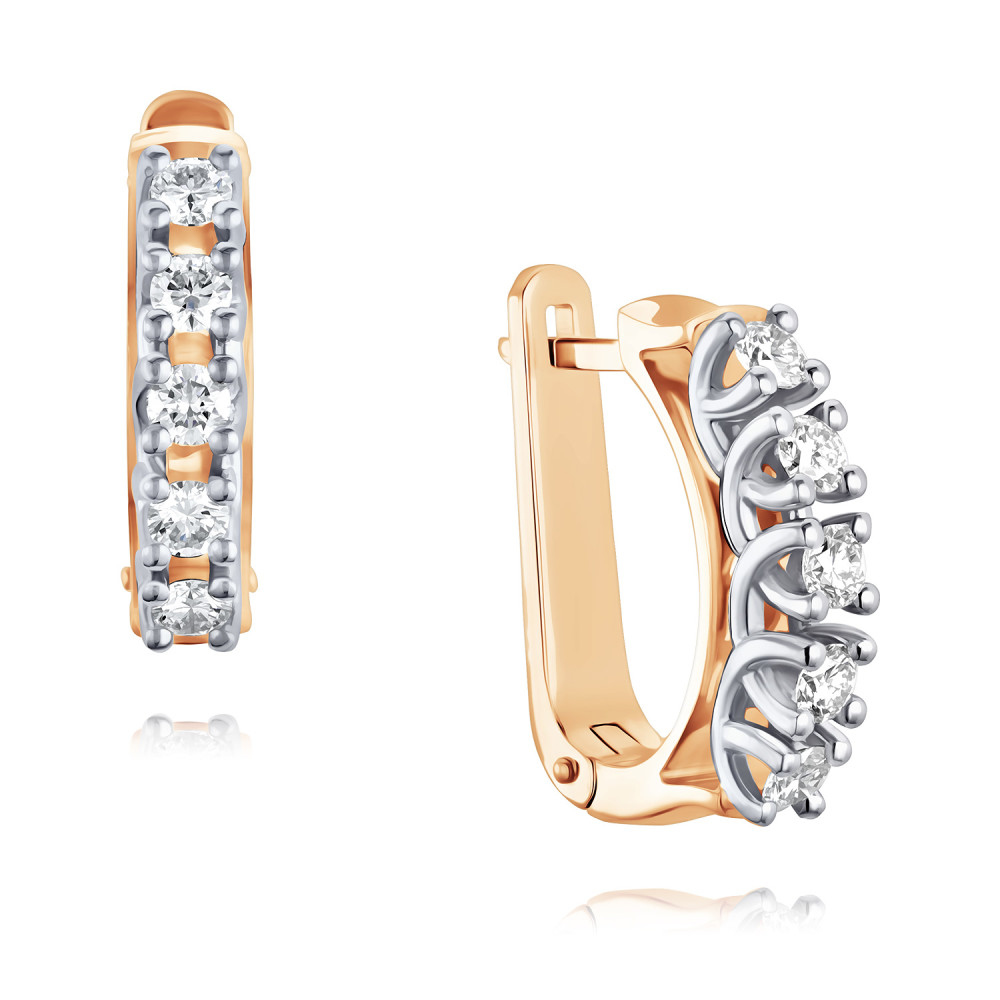 

Серьги из золота ADAMAS 24040114/01-А50Д-41, бриллиант, 24040114/01-А50Д-41