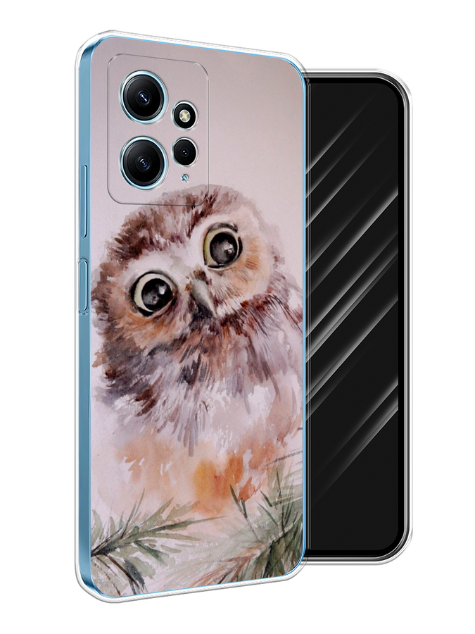 

Чехол Awog на Xiaomi Redmi Note 12 4G "Сова на розовом", Розовый;коричневый, 318350-1