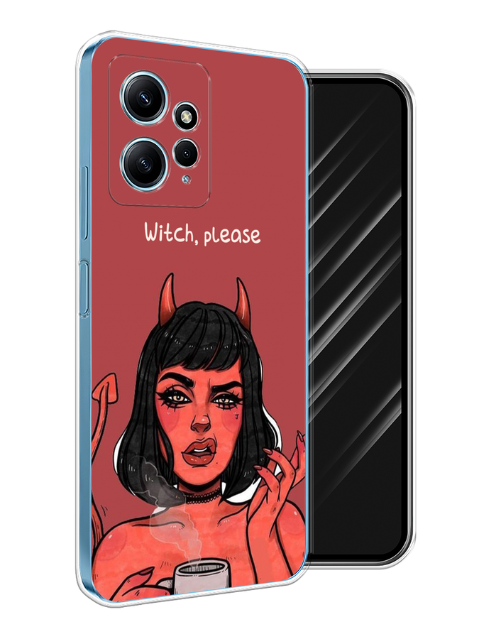 

Чехол Awog на Xiaomi Redmi Note 12 4G "Evil Girl", Бордовый;черный, 318350-1