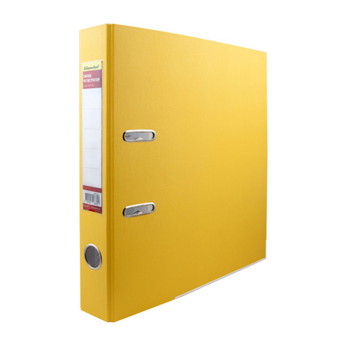 Упаковка папок-регистраторов Silwerhof 355020-05 A4 50мм ПВХ/бумага, желтый 10 шт в упак.
