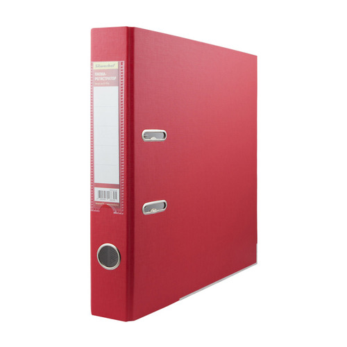 Упаковка папок-регистраторов Silwerhof 355020-04,  A4,  50мм,  ПВХ/бумага,  красный