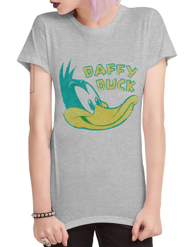 

Футболка женская Design Heroes 638-daffy-1fut серая S, 638-daffy-1fut