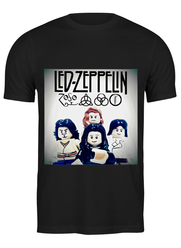 

Футболка мужская Printio Led zeppelin - toys черная 2XL, Черный, Led zeppelin - toys