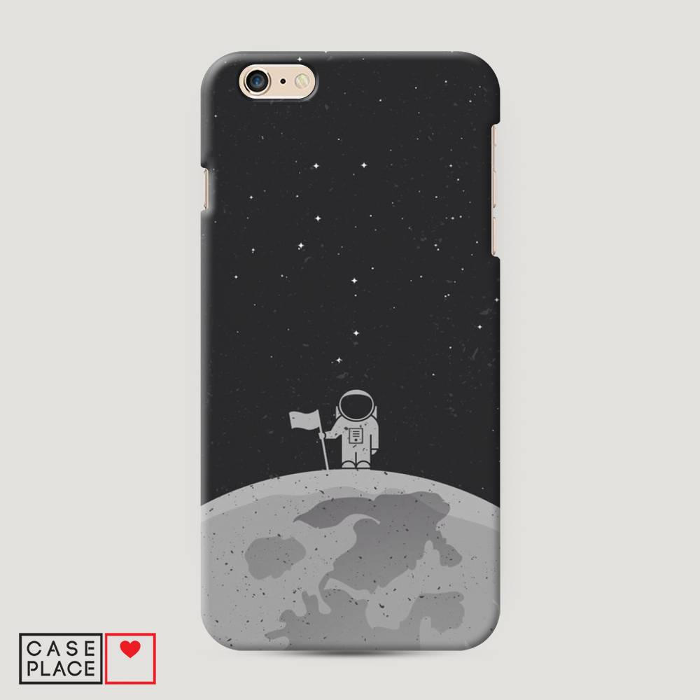 

Пластиковый чехол "Первый на Луне" на Apple iPhone 6 Plus, 10520-3