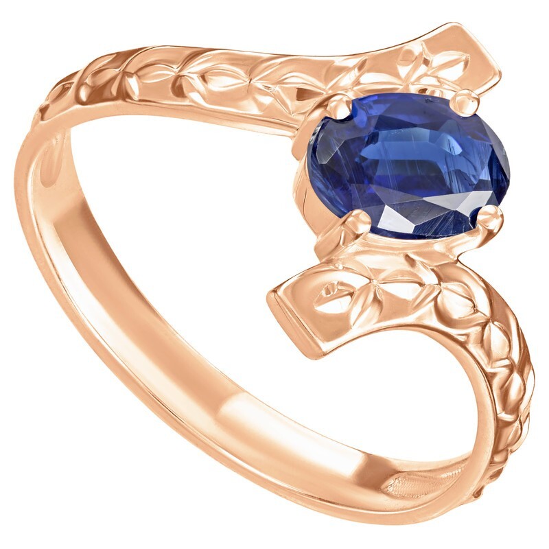 

Кольцо из серебра с кианитом р. LAZURIT-ONLINE 848602, 848602