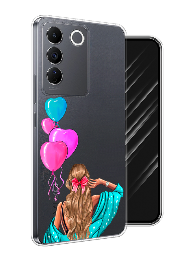 

Чехол Awog на Vivo V27e "День Рождения", Голубой;розовый;бежевый, 268350-1