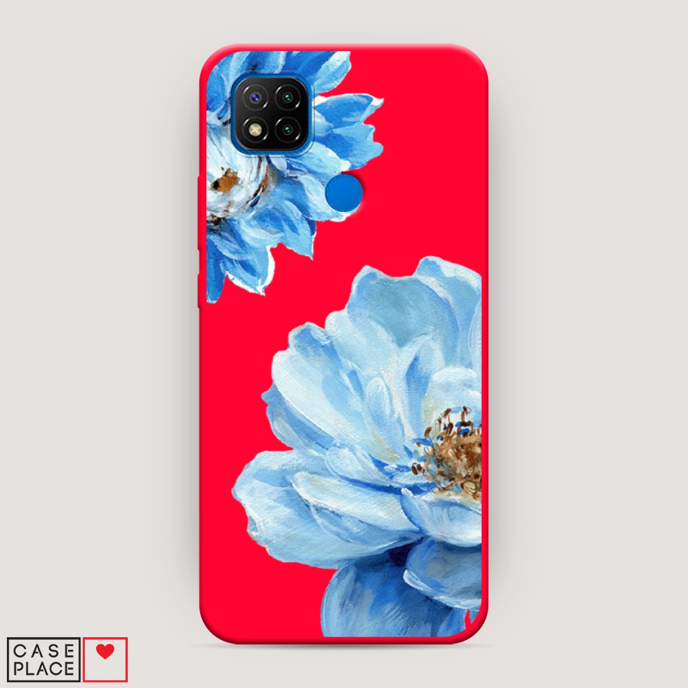 

Чехол Awog на Xiaomi Redmi 9C "Голубые клематисы", Разноцветный, 39053-1
