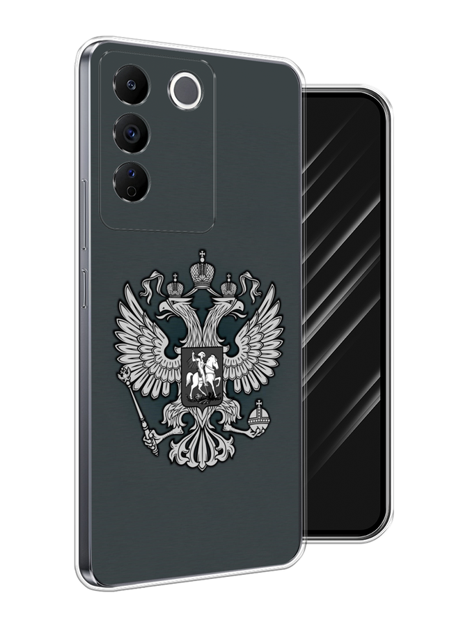 

Чехол Awog на Vivo V27e "Герб России серый", 268350-1