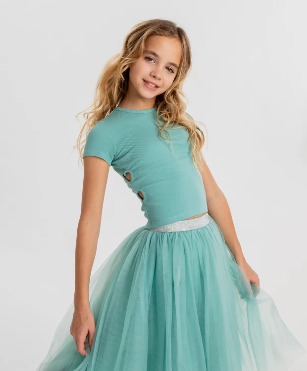 

Футболка Button Blue 124BBGJC10051800, зеленый, 152, 124BBGJC10051800