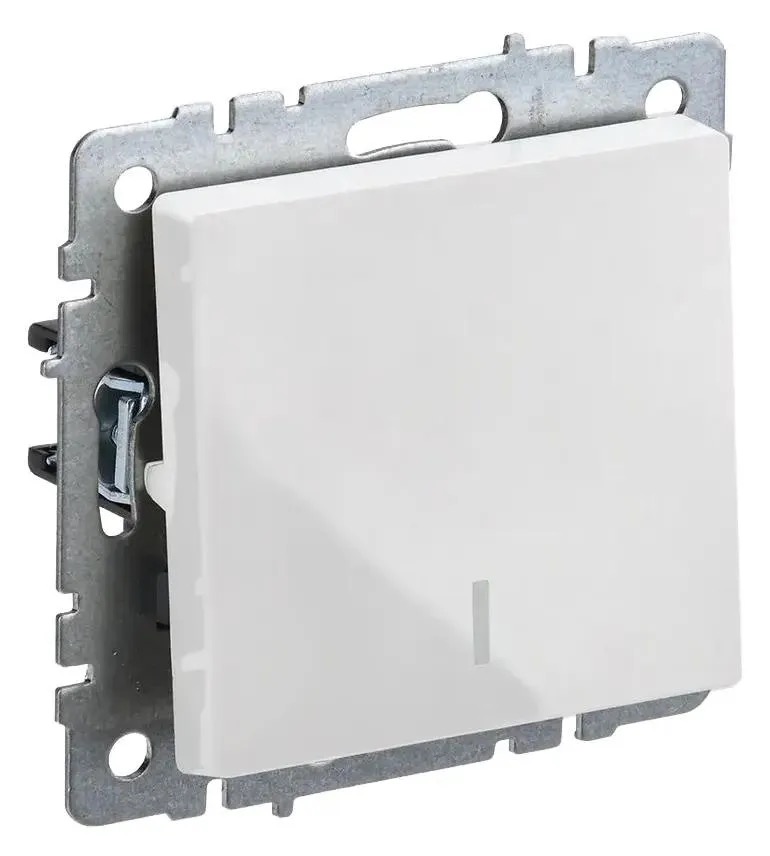 

Выключатель IEK Brite ВС10-1-1-БрБ, 1-клавишный, с индикацией, установка скрытая, IP20, бе, Белый, Выключатель IEK Brite ВС10-1-1-БрБ, 1-клавишный, с индикацией, установка скрытая, IP20, белый [br-v10-1-10-k01]
