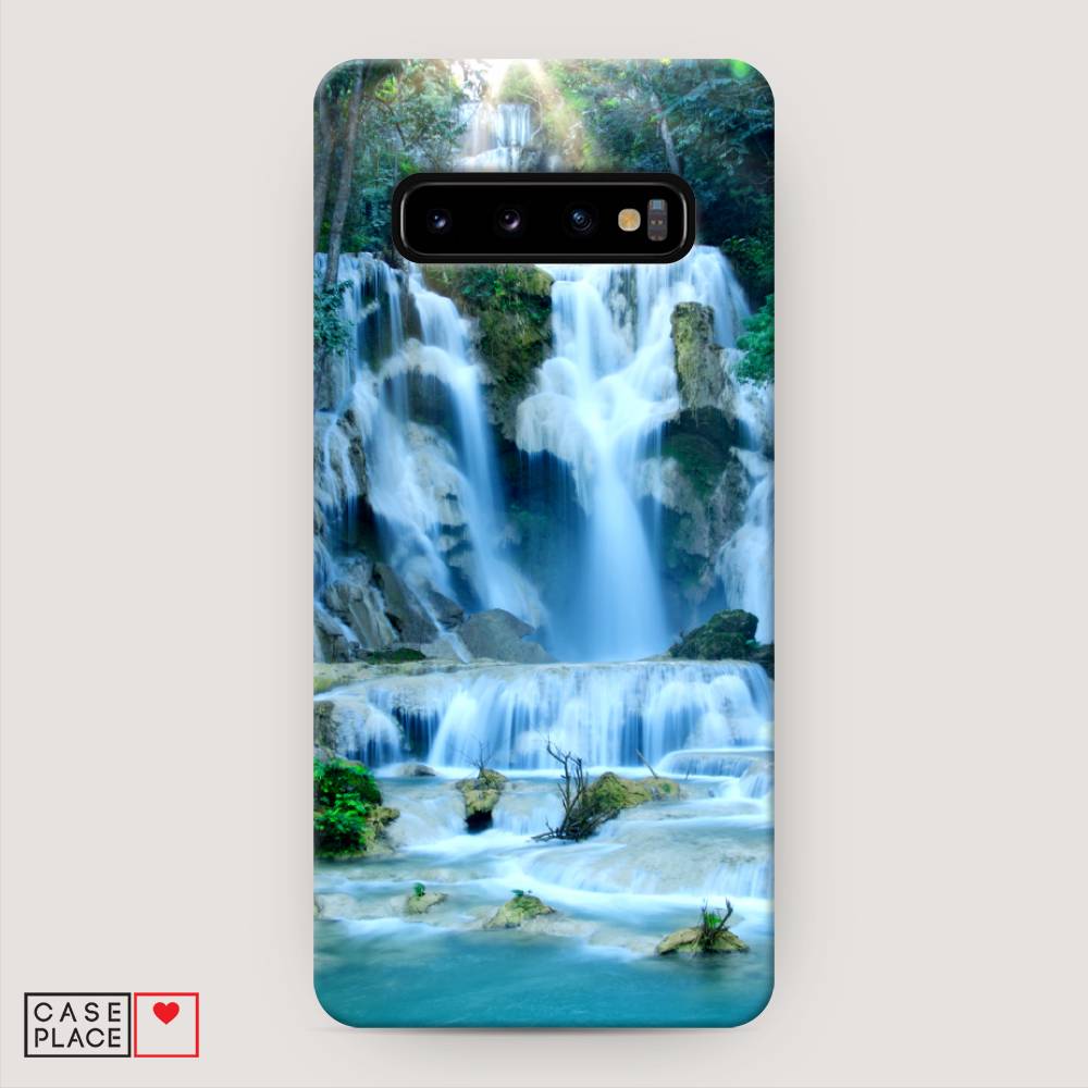 

Пластиковый чехол "Водопад 8" на Samsung Galaxy S10 +, 27120-3