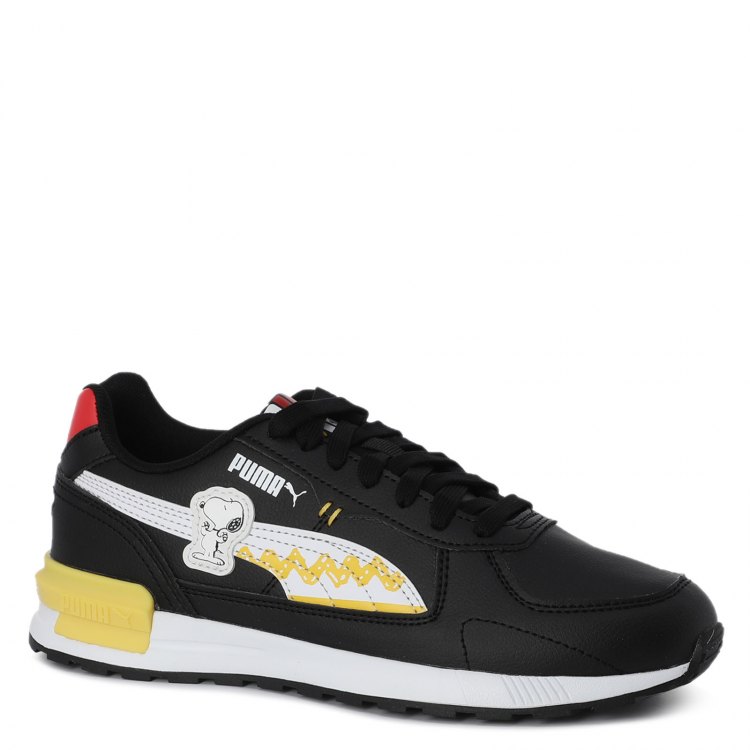 фото Кроссовки puma peanuts graviton jr цв. черный р. 39