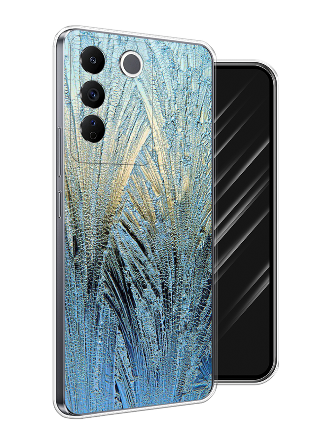 

Чехол Awog на Vivo V27e "Лёд", Голубой, 268350-1
