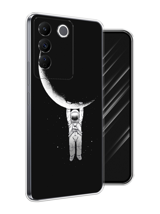 

Чехол Awog на Vivo V27e "Космонавт", Белый;черный, 268350-1