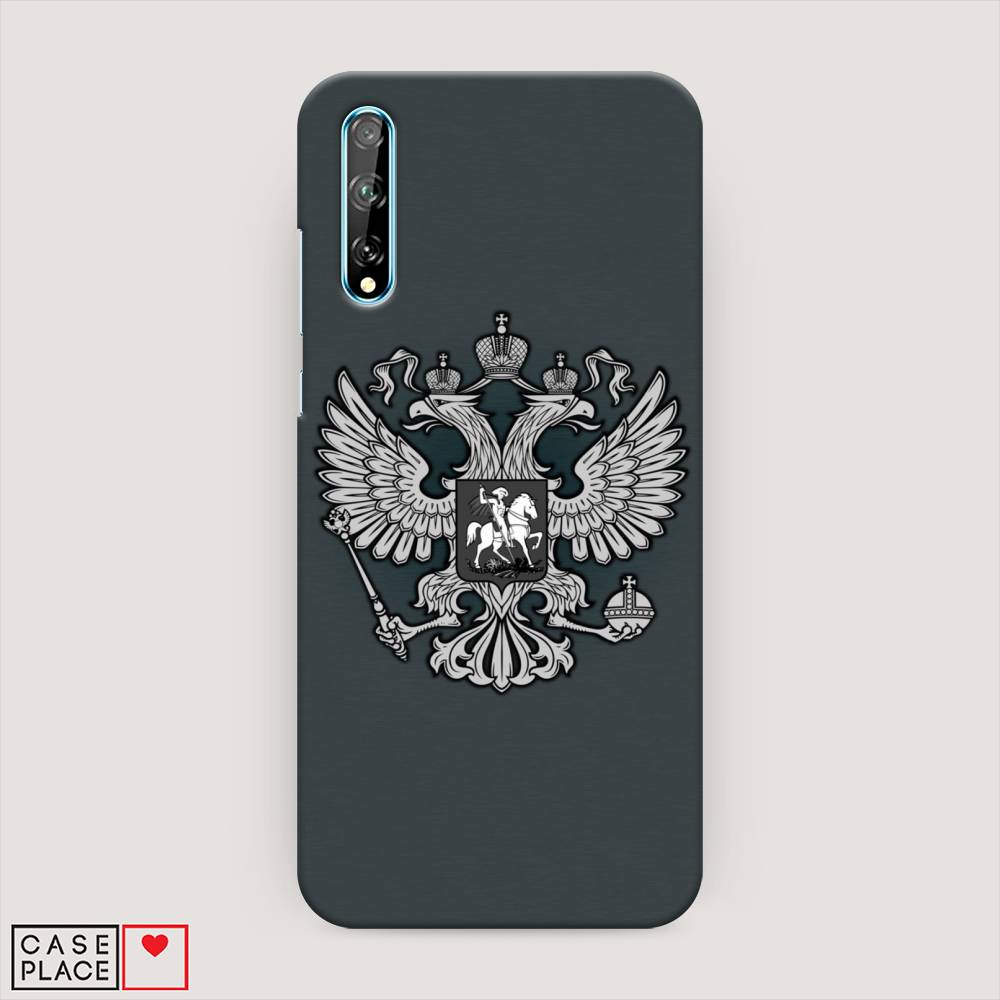 

Чехол Awog "Герб России серый" для Huawei P Smart S