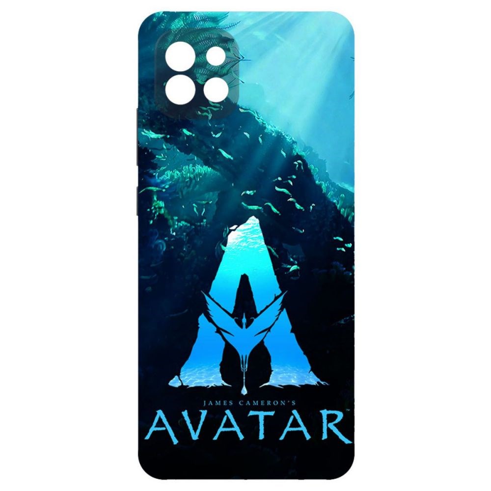 

Чехол-накладка Софт Аватар - Цветное лого для Samsung Galaxy A03 (A035), Черный
