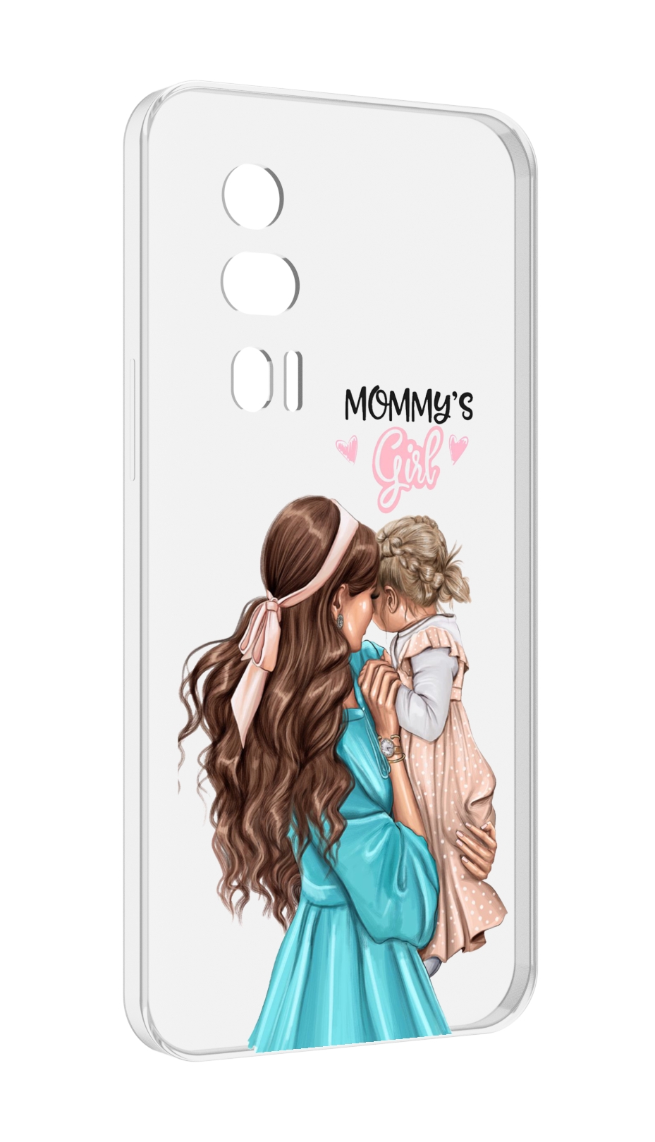 

Чехол MyPads Мама-девочки женский для Xiaomi Redmi K60 противоударный, Tocco