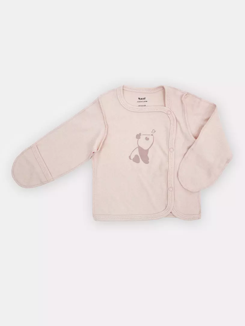 

Распашонка Rant HUGS AND KISSES Panda Pink р.62, Розовый, 5474_print