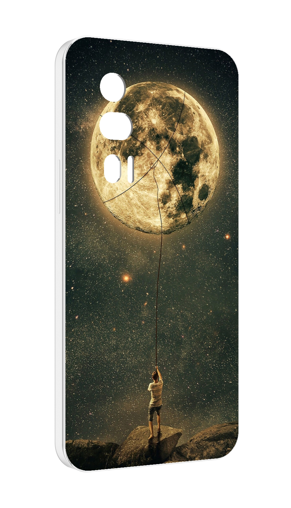 

Чехол MyPads Луна-светит для Xiaomi Redmi K60 противоударный, Tocco
