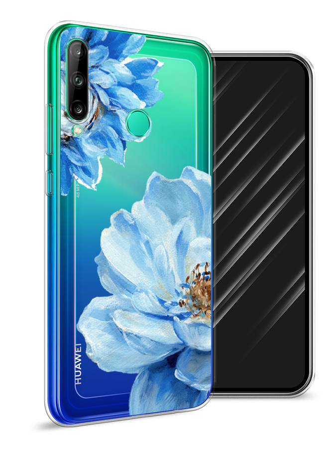 

Чехол Awog на Huawei P40 lite E "Голубые клематисы", Голубой, 612450-8