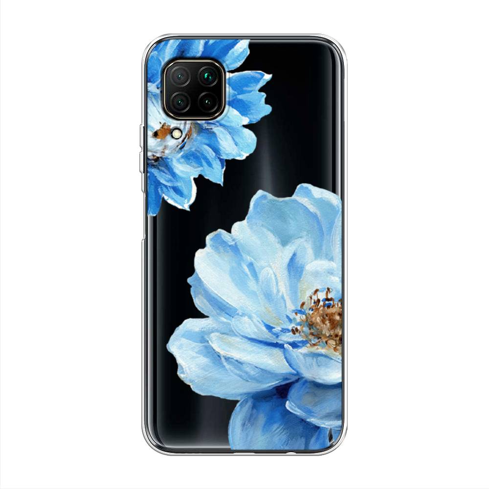 

Чехол Awog на Huawei P40 Lite "Голубые клематисы", Голубой, 611650-8