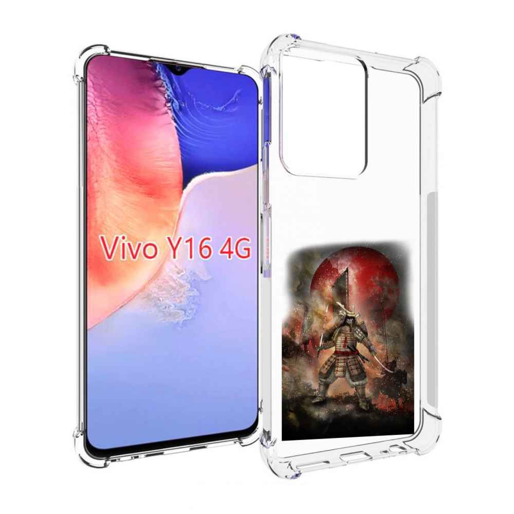 

Чехол MyPads китайскийвоин для Vivo Y16 4G/ Vivo Y02S, Прозрачный, Tocco
