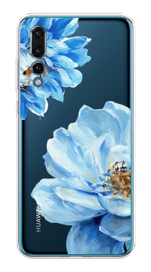 

Чехол Awog на Huawei P20 Pro "Голубые клематисы", Голубой, 65050-8