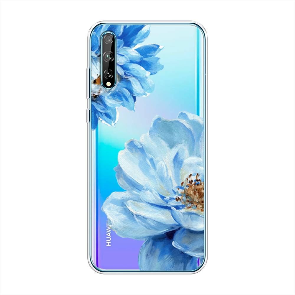 

Чехол Awog на Huawei P Smart S "Голубые клематисы", Голубой, 6103550-8