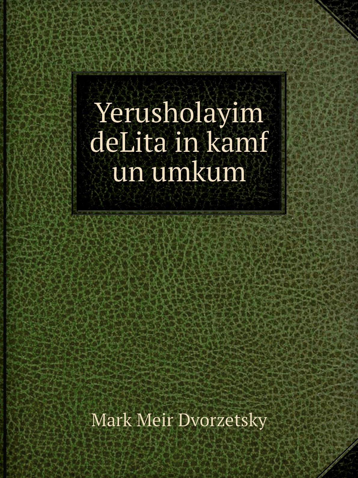 

Yerusholayim deLita in kamf un umkum