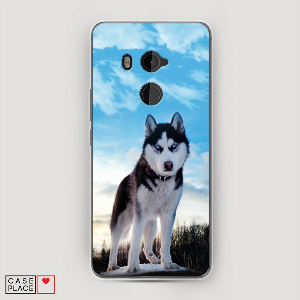 

Чехол Awog на HTC U11 Plus / Эйчтиси U11 Plus "Хаски 3", Разноцветный, 102150-2