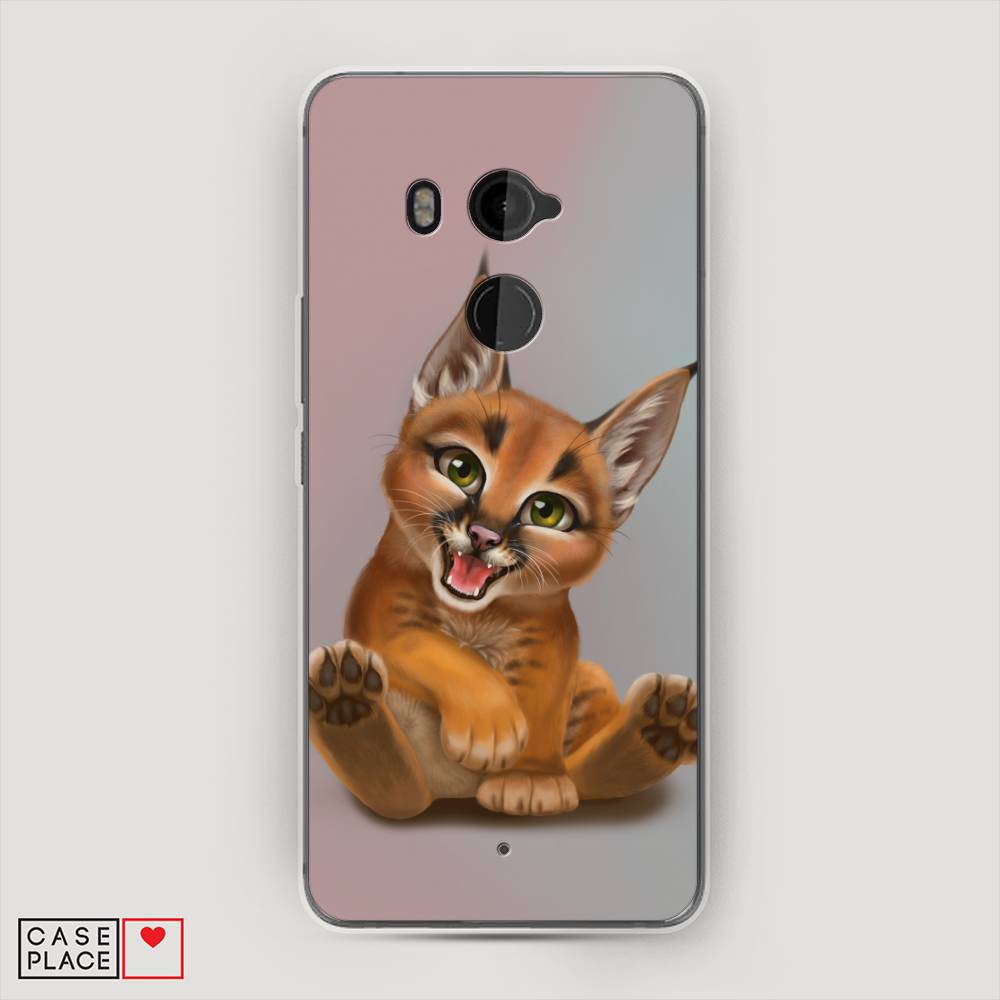 

Чехол Awog на HTC U11 Plus / Эйчтиси U11 Plus "Малыш рыси", Разноцветный, 102150-1