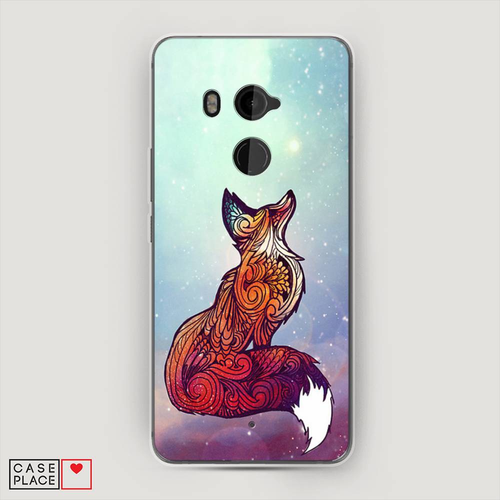 

Чехол Awog на HTC U11 Plus / Эйчтиси U11 Plus "Лиса 1", Разноцветный, 102150-1