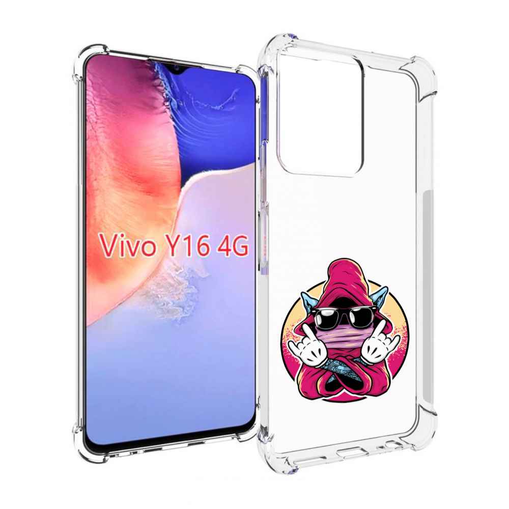 

Чехол MyPads йоу для Vivo Y16 4G/ Vivo Y02S, Прозрачный, Tocco