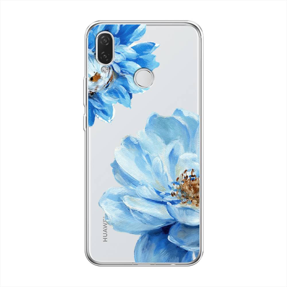 

Чехол Awog на Huawei Nova 3i "Голубые клематисы", Голубой, 68350-8