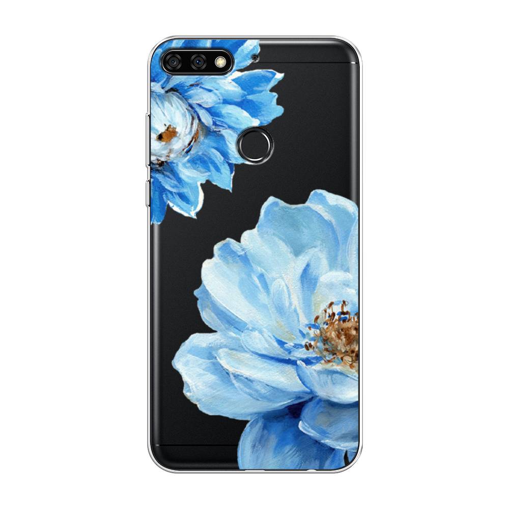 

Чехол Awog на Huawei Nova 2 Lite "Голубые клематисы", Голубой, 64650-8