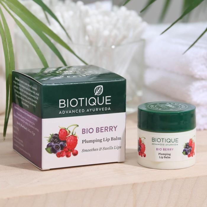 Бальзам для губ Biotique Ягоды, 12 г