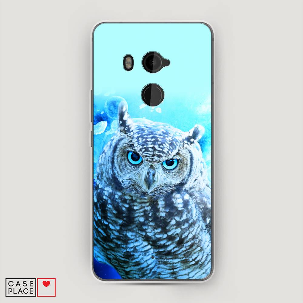 

Чехол Awog на HTC U11 Plus / Эйчтиси U11 Plus "Сова арт 7", Разноцветный, 102150-1