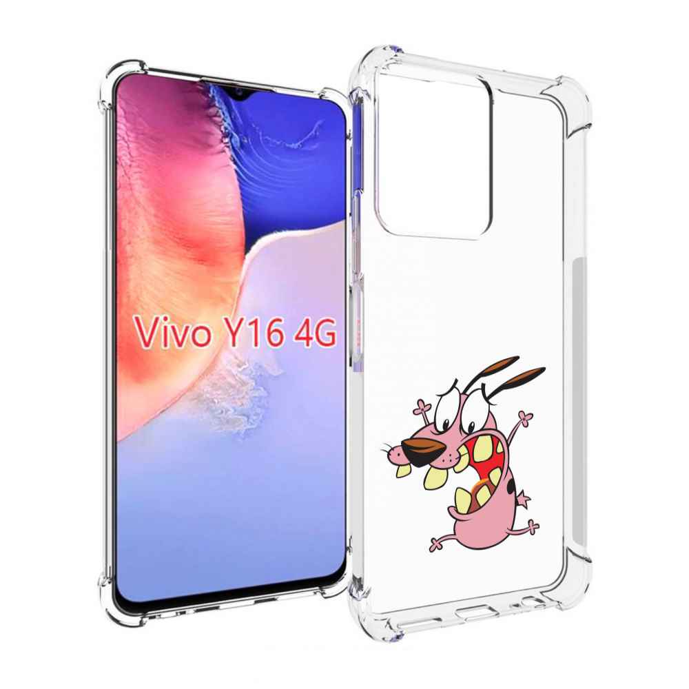

Чехол MyPads зубастый бобик для Vivo Y16 4G/ Vivo Y02S, Прозрачный, Tocco