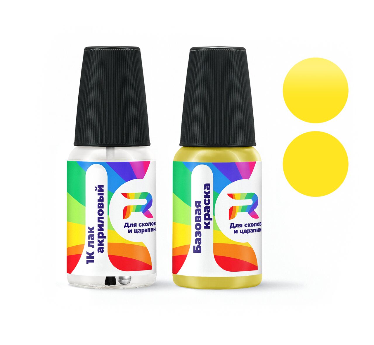 

Подкраска для сколов и царапин авто Fiat 253, Giallo Ecologico