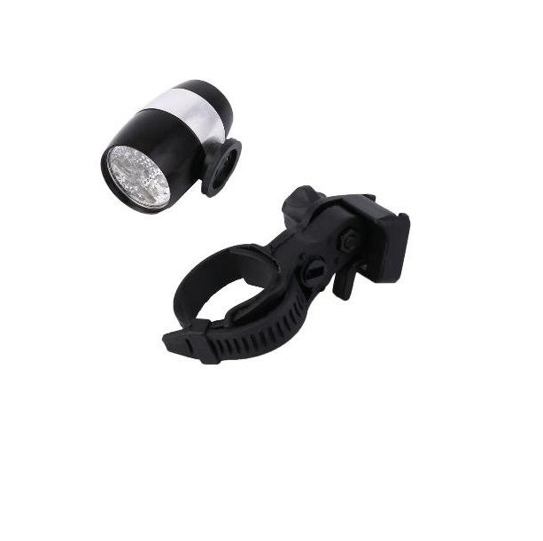 фото Мини-фонарь для велосипеда mini safety light dachelun 6 led, черный nobrand