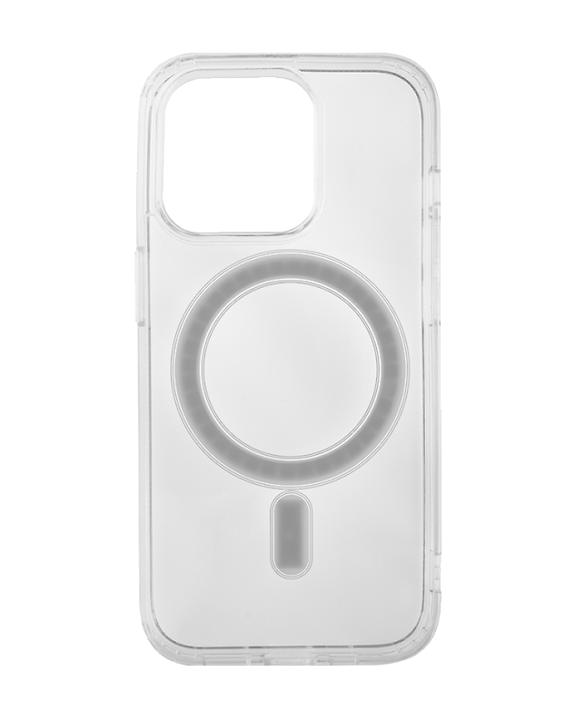 Чехол-крышка Everstone MagSafe Lucca для Apple iPhone 14 Pro, прозрачный