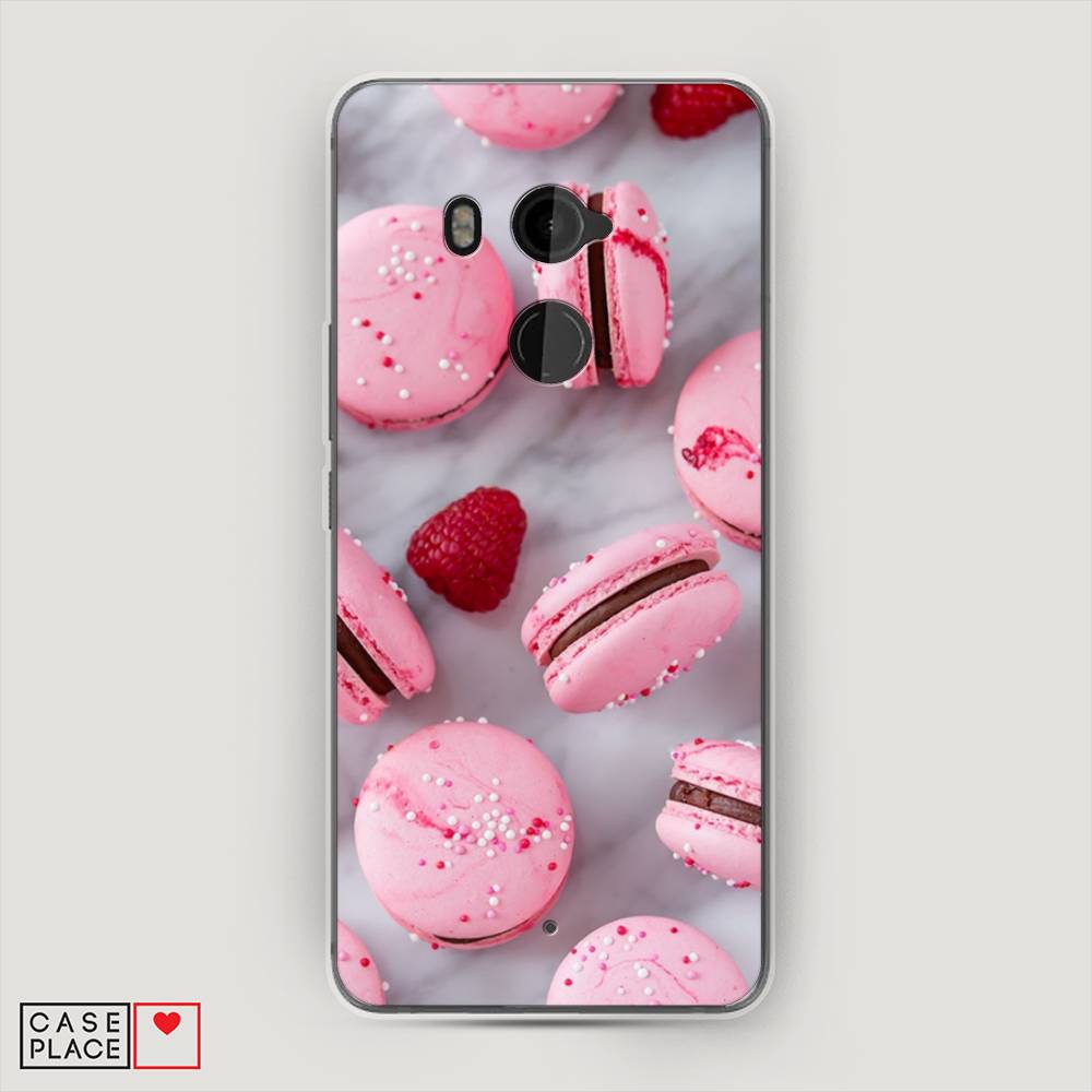 

Чехол Awog на HTC U11 Plus / Эйчтиси U11 Plus "Макарони с малиной", Разноцветный, 102150-10